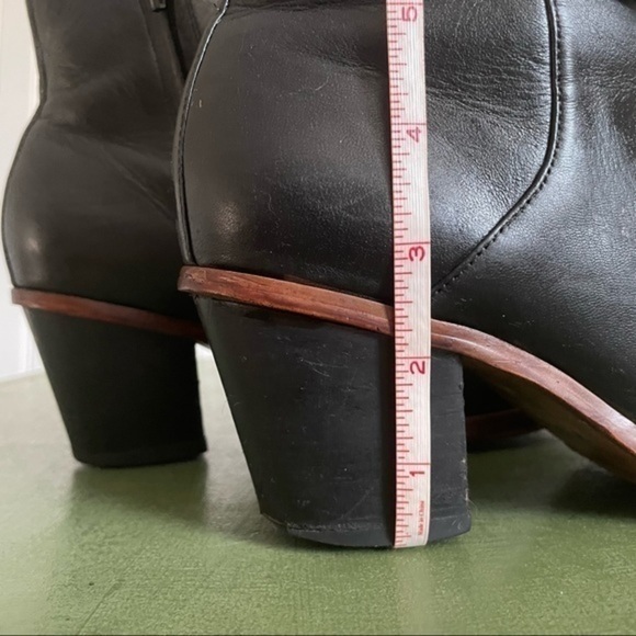 MM6 by Maison Martin Margiela Ankle Boots w Black Chain Deco - Picture 9 of 13